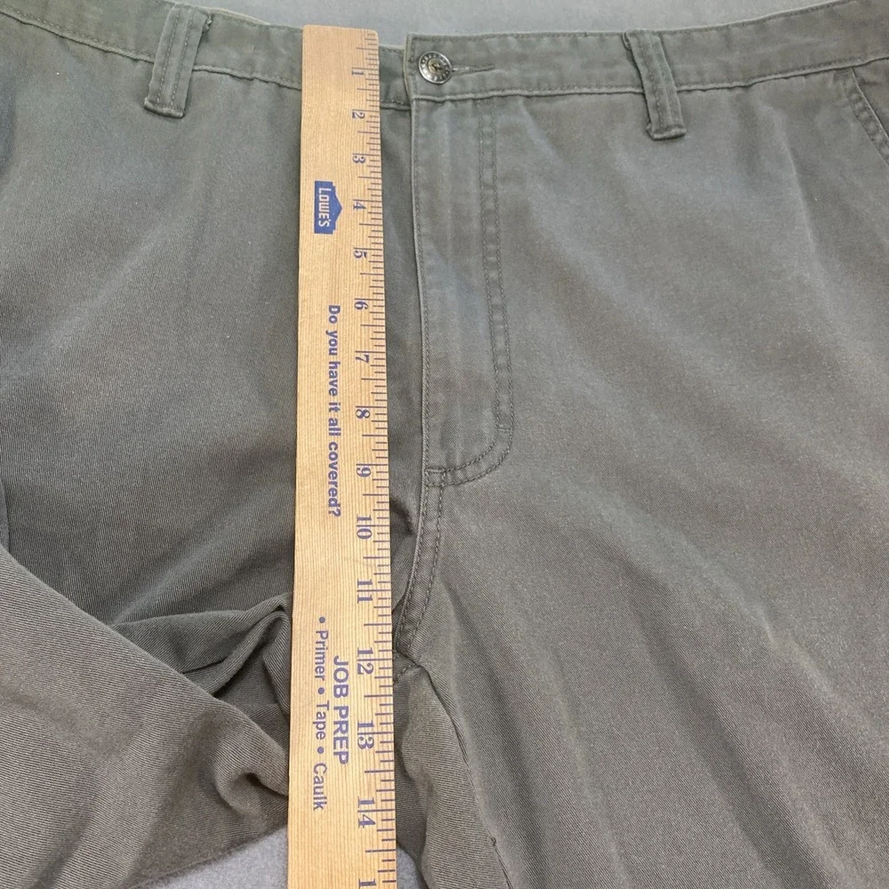 RedHead Cargo Pants Mens Green Cotton Stretch Straight Leg 42x30 Outdoor Hiking